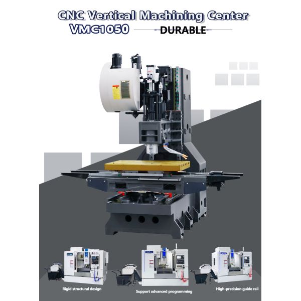 VMC1050 CNC Vertical Machining Center 3 4 5 Axis With Controller System