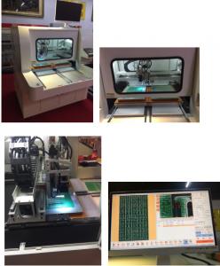 China Stand Alone PCB Depaneling Router With CCD Camera wholesale