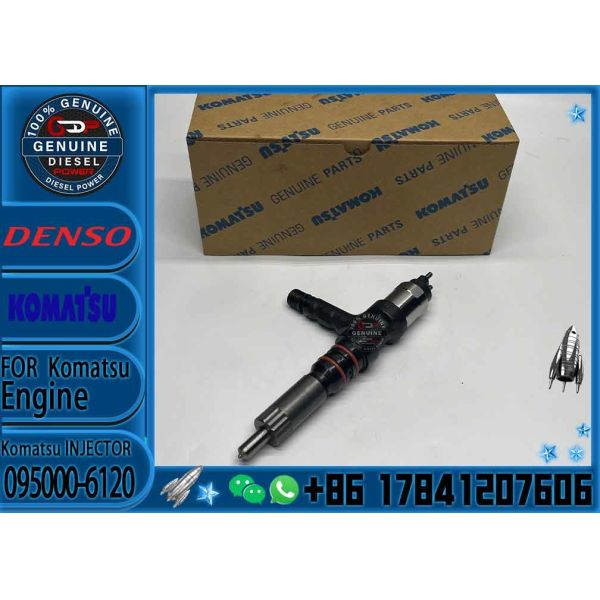 Common rail 095000-6120 Common rail injector 095000 6120 is applicable to Komatsu engine 6261-11-3200 injector