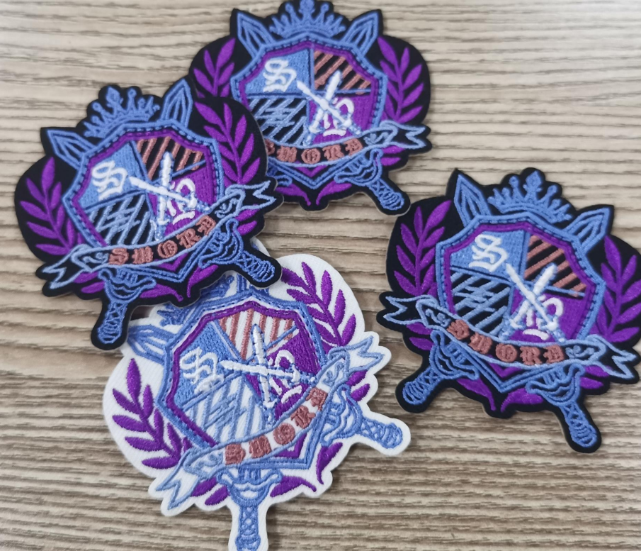 Custom High Density Folding Clothing Woven Labels Using Selvage Techincs