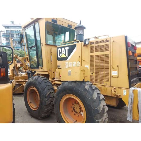 Low Hour Yellow Construction Works Grader Motor / Engine Components 11000 KG