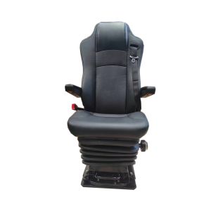 China Adjustbale High Backrest Mechanical Suspension Dump Truck Seat 360 Rotation wholesale
