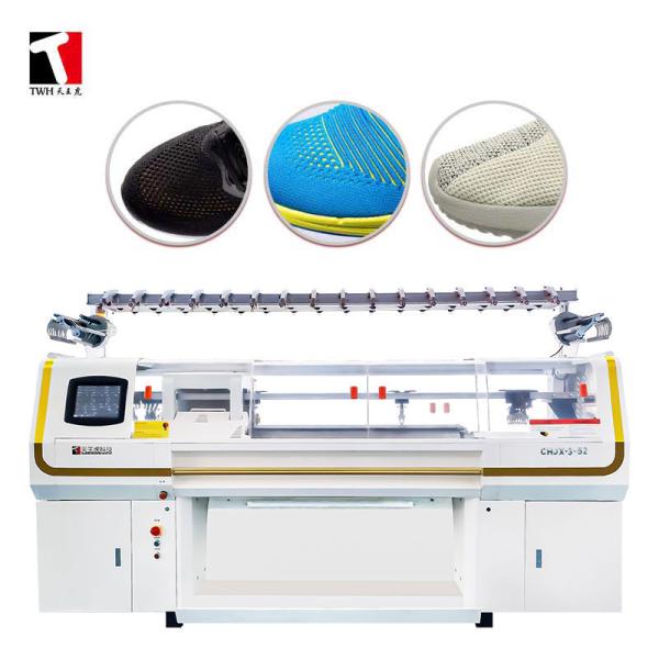 Quality 36 Inch Shoe Upper Knitting Machine , CE Computerized Flatbed Knitting Machines for sale