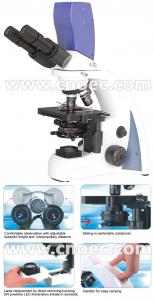 China 5.0M / 40x - 100x Digital Optical Microscope A31.1008 For Laboratory on sale