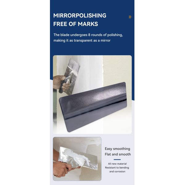 Industrial Grade Stainless Steel Trowel Groover Set for Perfect Concrete Finishing