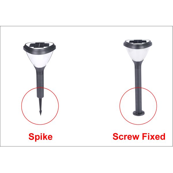 7000mAH 4.5W Solar Powered Garden Lights Aluminum PC 5W IP65