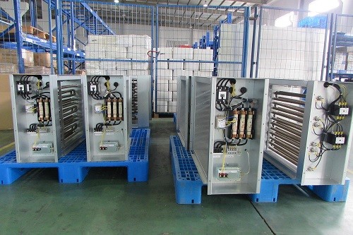 Buy cheap Professional Thermolec Electric Tubular Duct Heater Elements Ceramic Welding from wholesalers