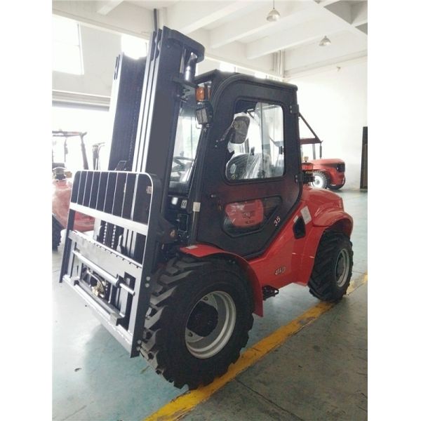 Carretilla Elevadora 4X4 3.5ton 4WD Rough Forklift