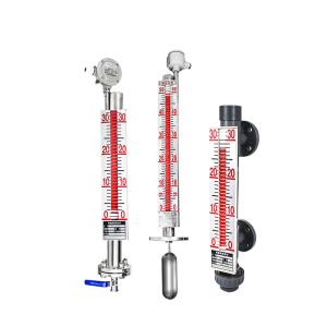 China Water Tank Magnetic Radar Level Meter  Floating Type Fuel Oil Tank Level Sensor on sale