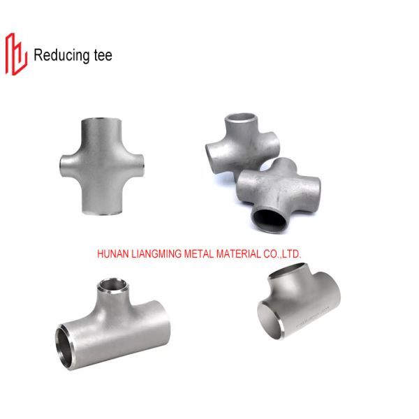 China Seamless Reducing Tee / Reducing Cross Butt Welded Pipe Fittings wholesale