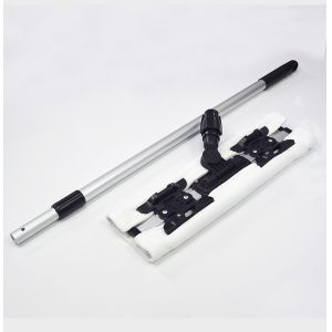 ESD Cleanroom Mop with Microfiber Cloth and 360 Rotation