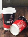 Paper Mug Plastic Coffee Lids , Food Grade White Coffee Lids Environmental
