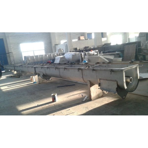 Hopper Screw Conveyor Well Welded Material Left Hand Or Right Hand Rotating
