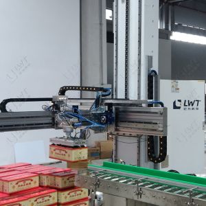 China Automatic Case Palletizer Machine Automated Palletizer Systems With Servo wholesale