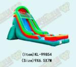 Aldult Outdoor Rental Inflatable Large Water Slides With Bouncy