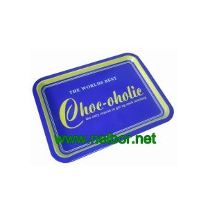 China rectangular metal tin serving tray wholesale