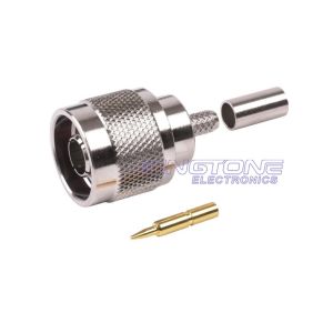 Solderless Connectors Jack Plug Male Polarity Low Loss Cable