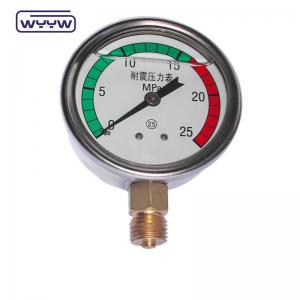 China 4 Oil-Filled Marine Pressure Gauge Manometer With Stainless Steel Case on sale