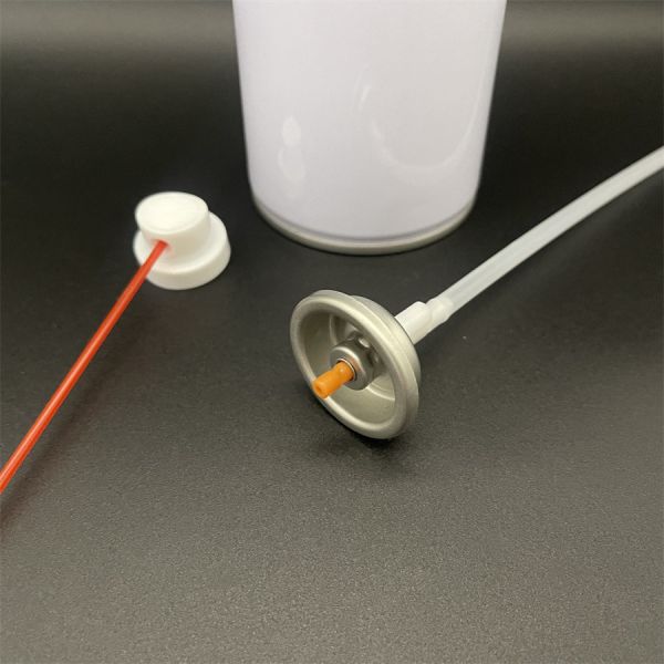 All-Weather 360 Degree Aerosol Valve With Actuator for Outdoor Gear Protection and Sports Equipment with Frost-Free Operation