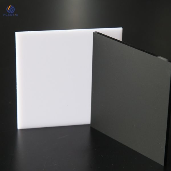 Scratch Resistance Frosted White Acrylic Sheet Long Lasting 4ft X 8ft OEM ODM