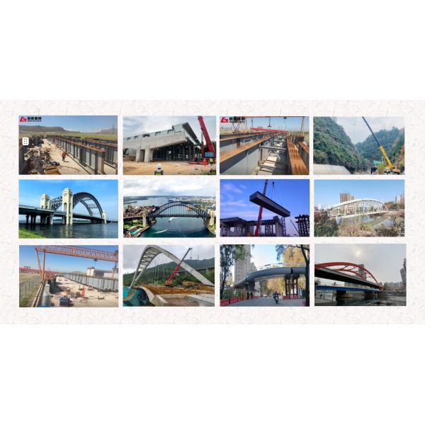 Modular Steel Truss Bridge Construction Corrosion Resistant For Transportation