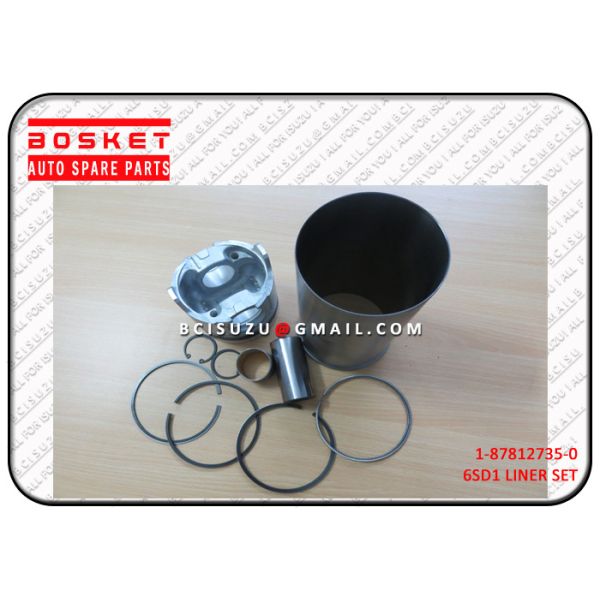 1-87812735-1 Isuzu Liner Set For 6SD1 1878127351 , Auto Spare Parts