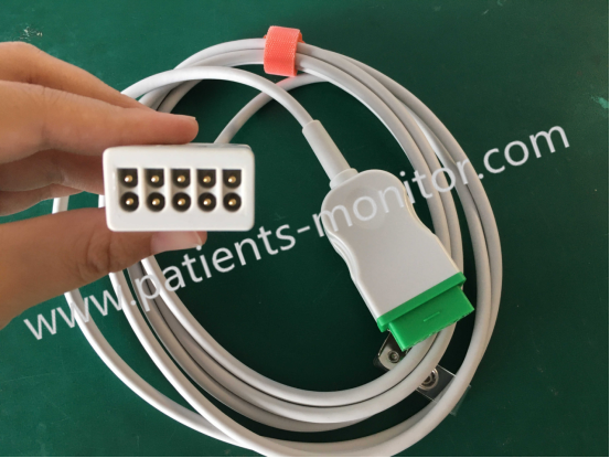 GE ECG 3/5-Lead Trunk Cable 2106305-003 Compatible REF DLG-011-0504 New 3.6m 1/Pack