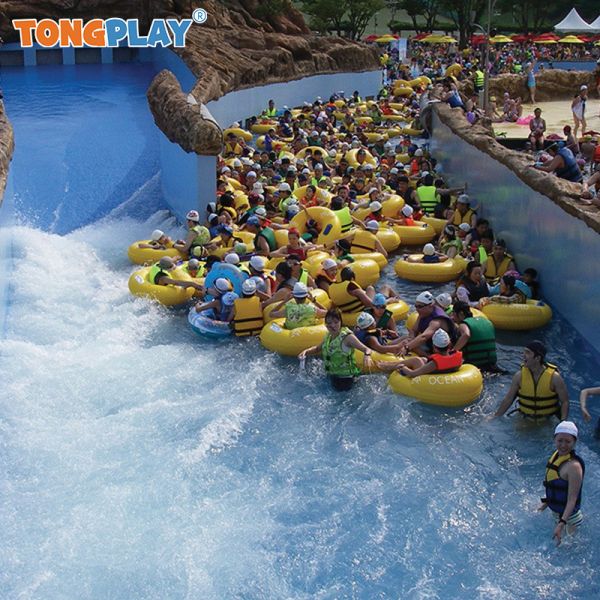 Fiberglass Tsunami Wave Pool Big Artificial Water Park Equipment