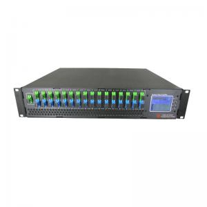16/32 Ports EDFA Optical Amplifier 19dBm PON WDM EDFA FOR CATV FTTP FTTH Network