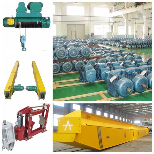 ld type workshop use electric single girder bridge crane 12 ton