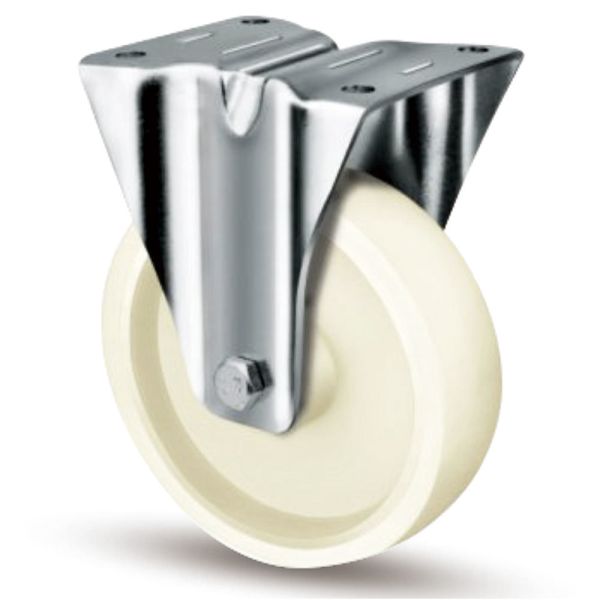 100mm European Plastic Transport Casters Swivel Trolley Industrial 4 Inch Nylon Caster Wheels