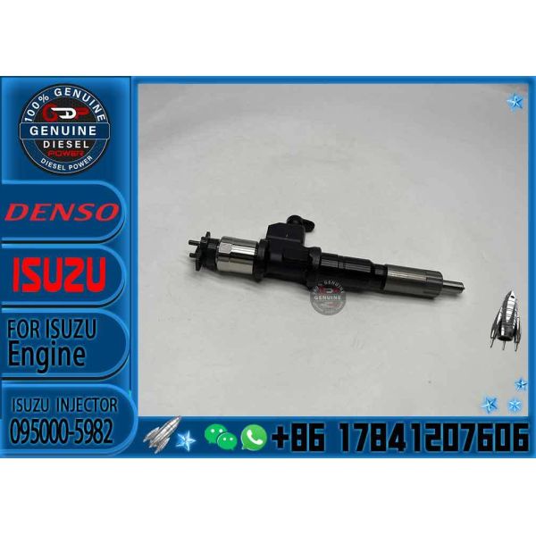 WEIYUAN WY New Injector 095000-5980/095000-5982/095000-5985 ISUZU Engine 4HK1/6HK1 Compatible DENSO Common Rail Fuel Injector