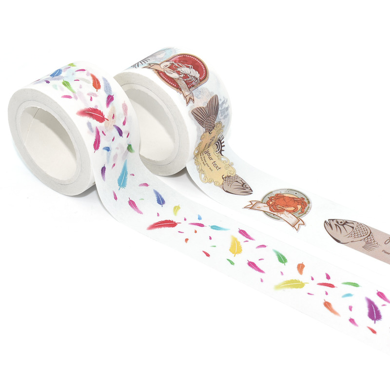 Custom Decorative Packing Tape Printed Fun DIY Crafts Masking Washi Tape