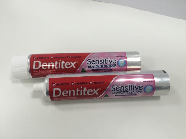 Quality 75ml-125ml ABL aluminum barrier laminated toothpaste tube big screw cap for sale