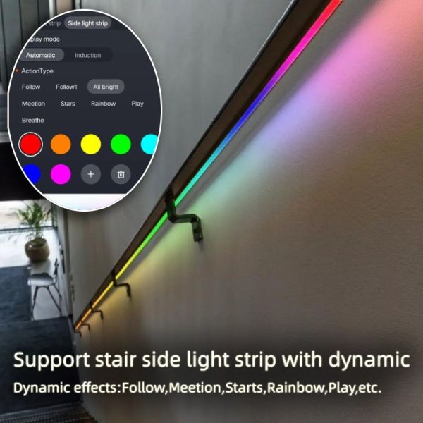 Tuya Smart Remote Control Voice Control Wifi Intelligent Stair Step Light