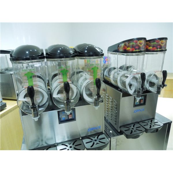 36L 3 Bowl Capacity Professional Slushie Maker Machine 2 In 1 Function