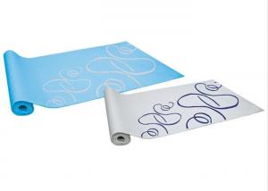 China Durable Anti Slip Yoga Mat , Easy Carry Lightweight Soft PVC Yoga Mat on sale