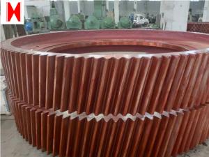 China Casting Forging Grinding Straight Aisi 4340 Steel Helical Ring Gear wholesale