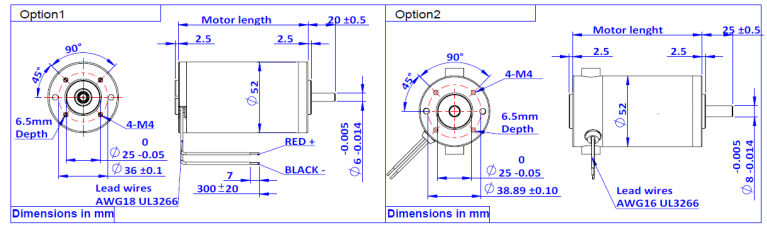 12v IE 1 Efficiency Brush Type DC Motor Permanent Magnet