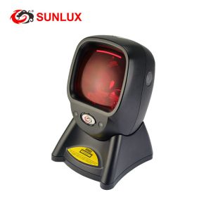 China Flexible Desktop Crossed Laser SUNLUX Barcode Scanner wholesale