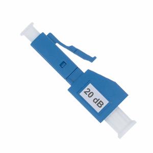 China 20dB LC Fixed Optical Attenuator 20dB For WAN Networks And FTTX on sale
