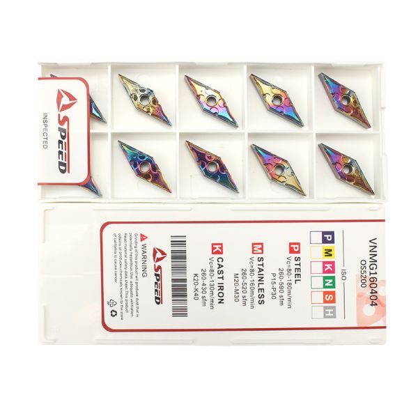 High Precision Coated Carbide Alu Insert For VCGT TCGT APGT TNMG CNMG WNMG Cutting Tools