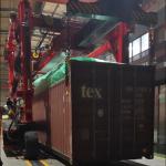 China Highly Customized Container Straddle Carrier Price 40OT Container Handler Truck wholesale