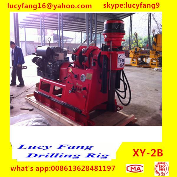Quality China Deutz Engine XY-2B  Soil and Rock Core Drilling Machine for Minerals Exploration With 50-500 m and NQ for sale