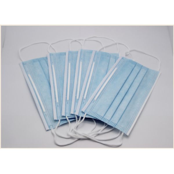 Anti Dust Disposable Earloop Medical Mask Good Air Permeability Environment