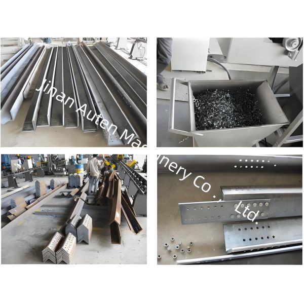 50~220mm Range Of Accurate Distance CNC Angle Drilling Machine BT40 Drilling Spindle