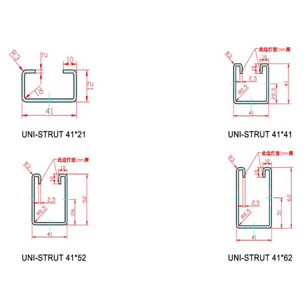 Solar Panel Frame Roll Forming Machine 20m/Min Galvanized Steel