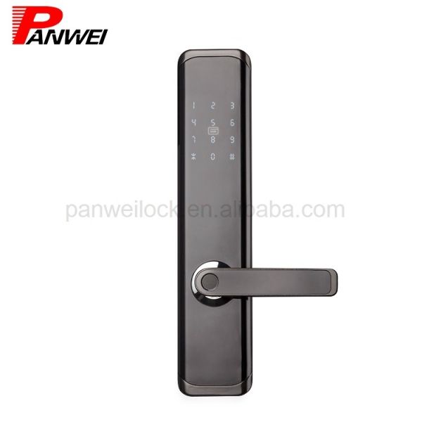 TT Lock Fingerprint Scanner Door Lock Support Password Card Key Open / APP Lock