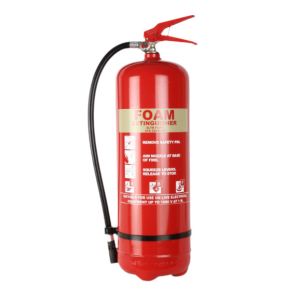 China DC01 St12 9L Portable Foam Extinguisher Red Cylinder wholesale