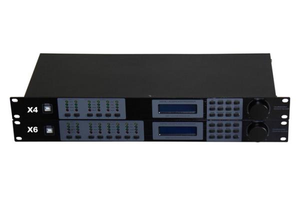 Quality Digital Processor PA Sound System 2 Input 6 Output Manual Operation for sale
